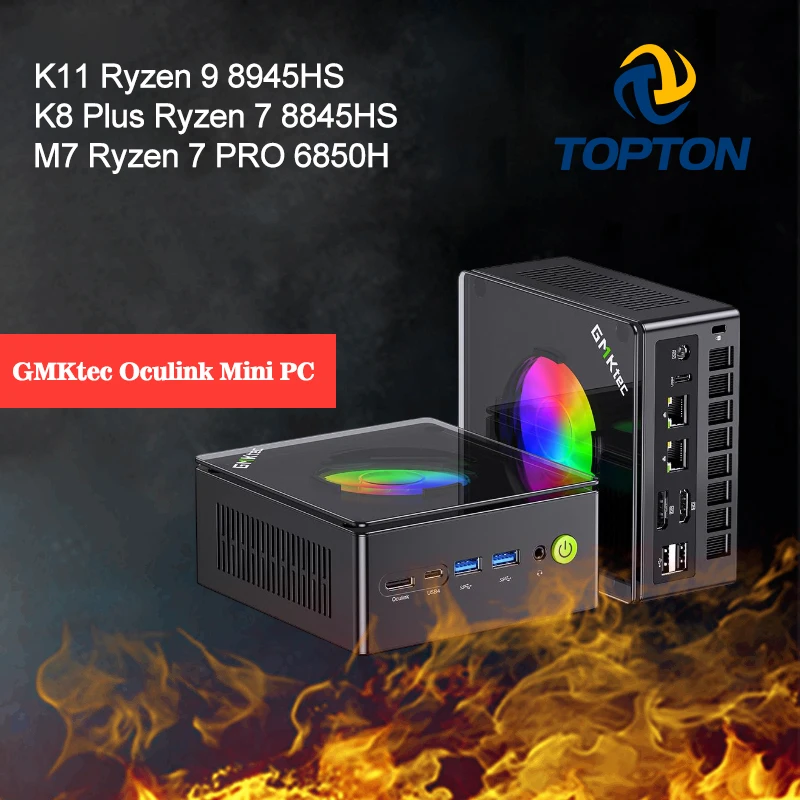 GMKtec Oculink Mini PC K11 K8 Plus M7 AMD Ryzen 9 8945HS R7 8845HS
