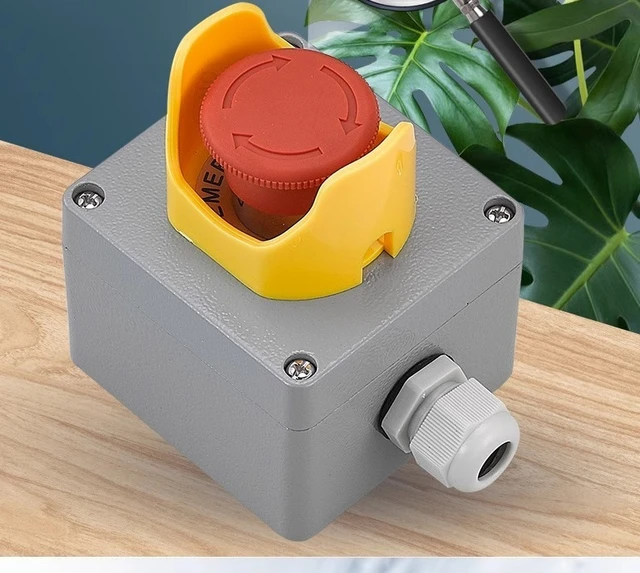 Emergency Stop Push Button Switch Control Box Elevator With