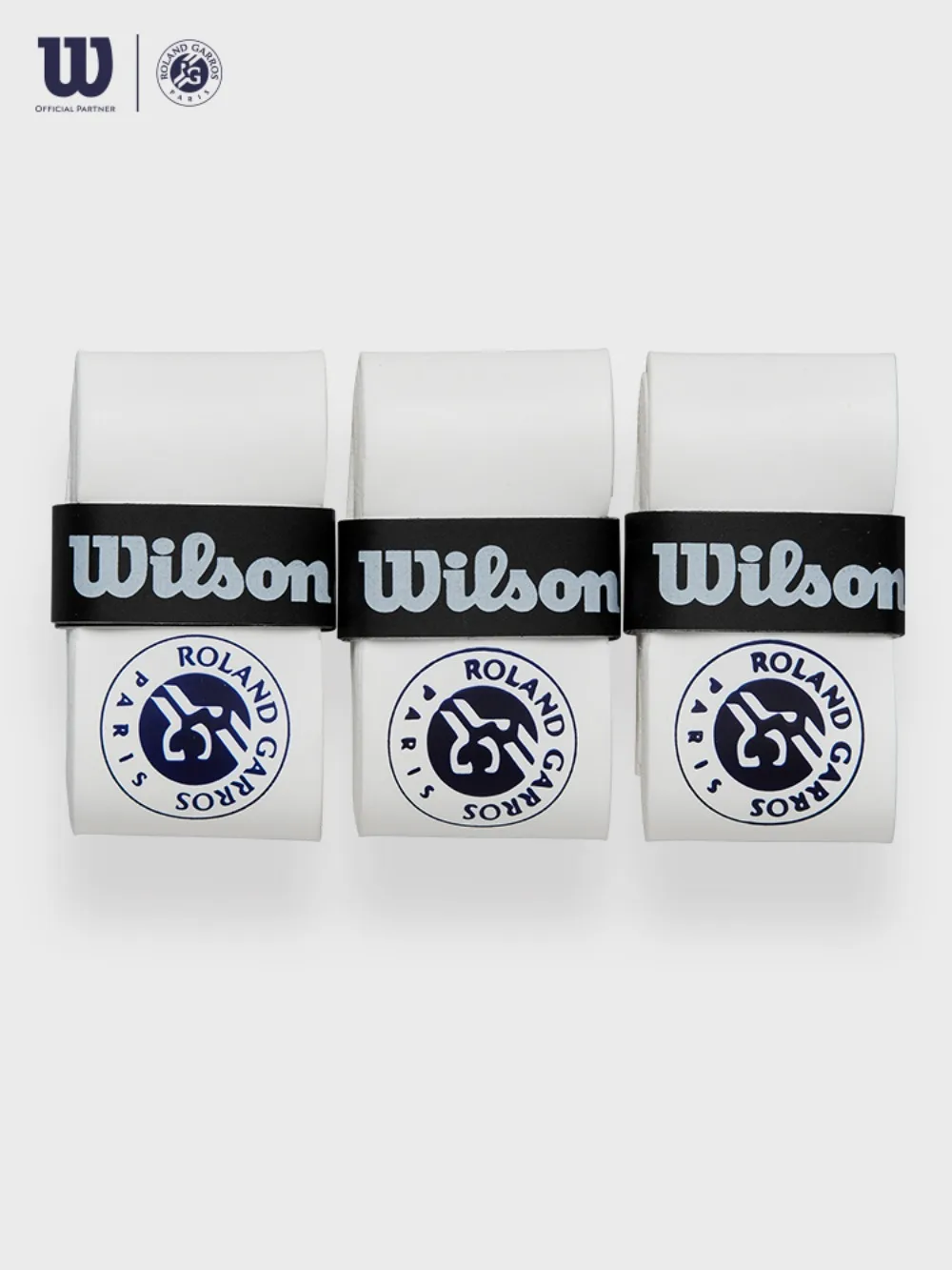 Wilson Original Tennis Overgrip Badminton Sticky Non-slip Racket Hand Glue Badminton Tennis Beach Racket Sweatband 3PCS
