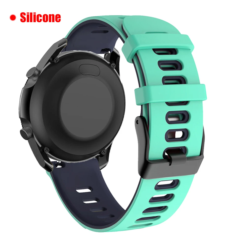 Elegant Leather Watch Band - 20mm/22mm Sports Strap