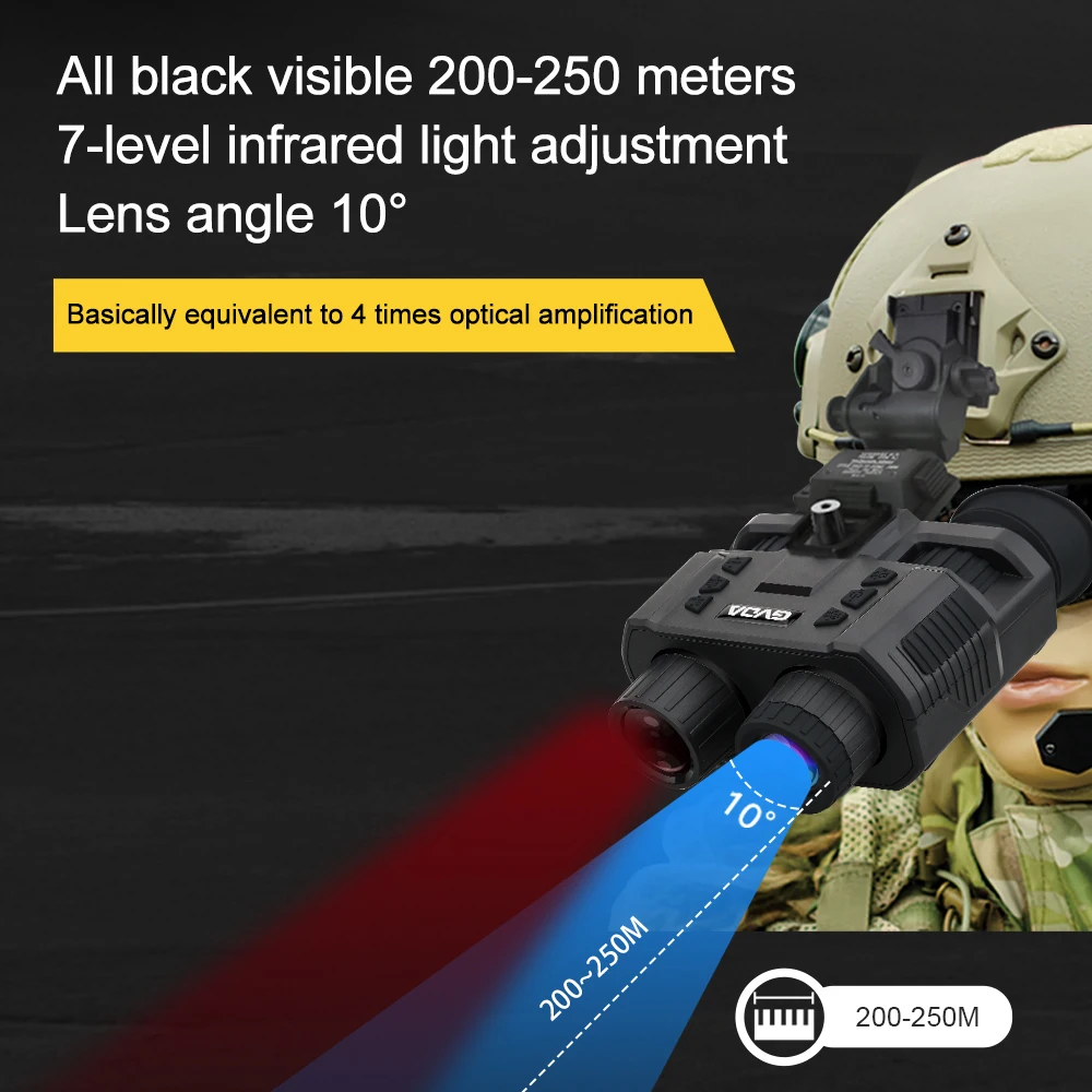 Night Vision Goggles， Binoculars with Digital Infrared System， Hunting