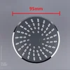 High Pressure Chrome Shower Head Sprayer Rainfall Wall-Mounted Bathroom Fixture Faucet Bathroom Accessories 6