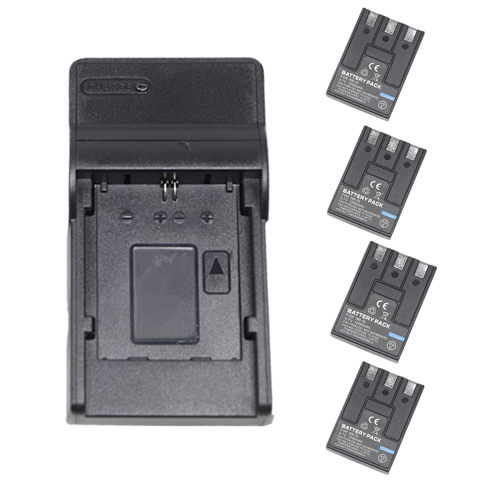 Nb-3L Nb-3Lh Batteria + Caricabatterie Usb Per Canon Powershot Sd10 Sd100 Sd110 Sd20 Sd40 Sd500 Sd550 A80 Ixus Digital 30 600 700 D30 L