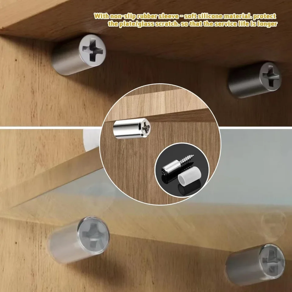 Self-Tapping Screws Cabinet Lainate Support, Non-Punching Clapboard...