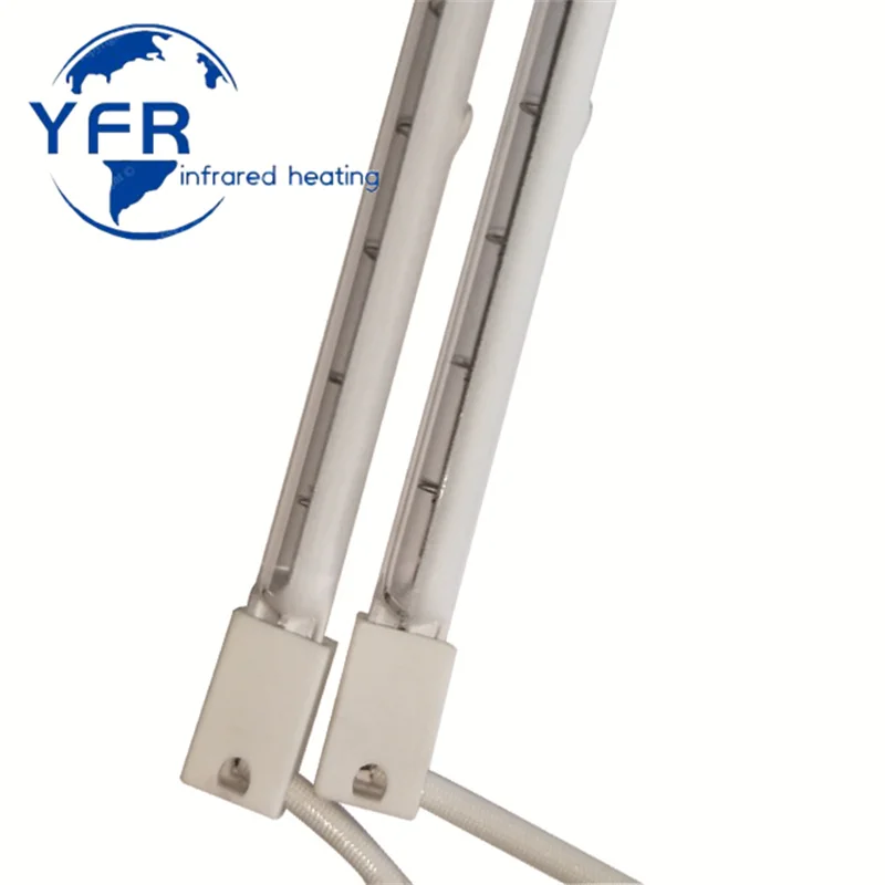 SK15 Clear Tube 1000w 2000w Infrared Heater halogen quartz lamps with CE for industrial use