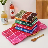 3/4/8 pièces, vert/rose/bleu/jaune, chiffons de nettoyage durables, très absorbants, parfaits pour la cuisine, chiffons de cuisine, chiffons de nettoyage, tampons à récurer, serviettes à vaisselle, chiffons à récurer, cuisses à récurer, essentiels de cuisine 5