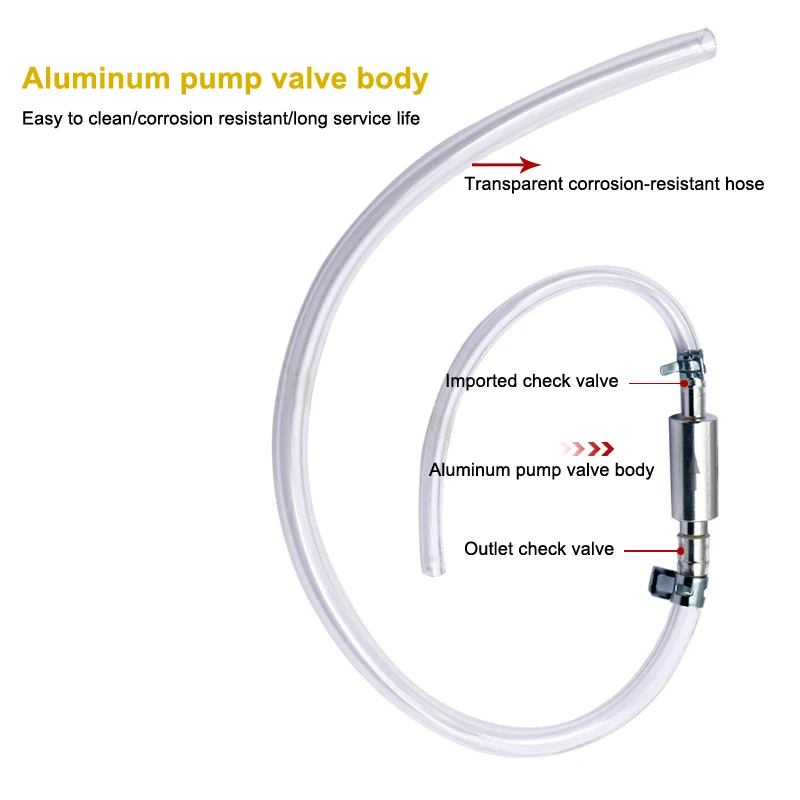 1PC Car Motorcycle Brake Bleeding Kit Oil Change Pump Tool Hydraulic Brake Bleeder Tools Quick Connection/seal Without Leakage
