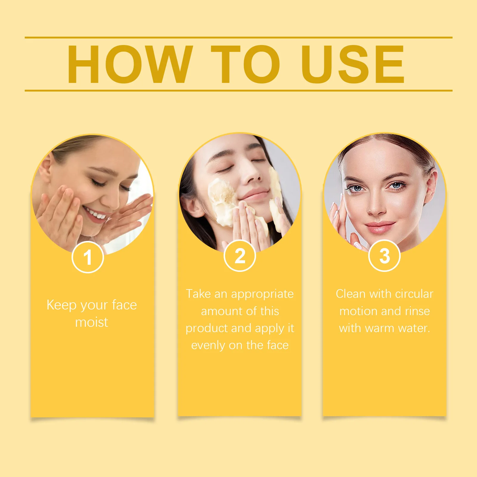 Turmeric Mousse Cleanser Face Cleaning Shrink Pores Oil Control Dull Skin Brightening Hydrated Facial Contour Foaming Cleanser 6