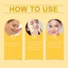 Turmeric Mousse Cleanser Face Cleaning Shrink Pores Oil Control Dull Skin Brightening Hydrated Facial Contour Foaming Cleanser 6