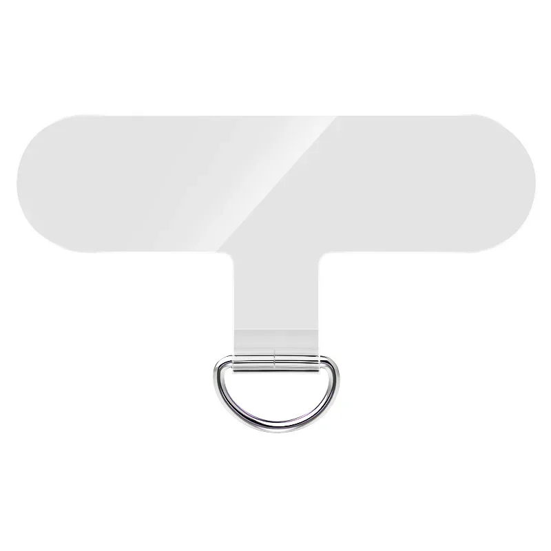 Detachable Universal Transparent Lanyard TPU Patch Anti-Loss Cell Phone Hanging Rope Card Gasket Phone Suspension Strap Tie Pad