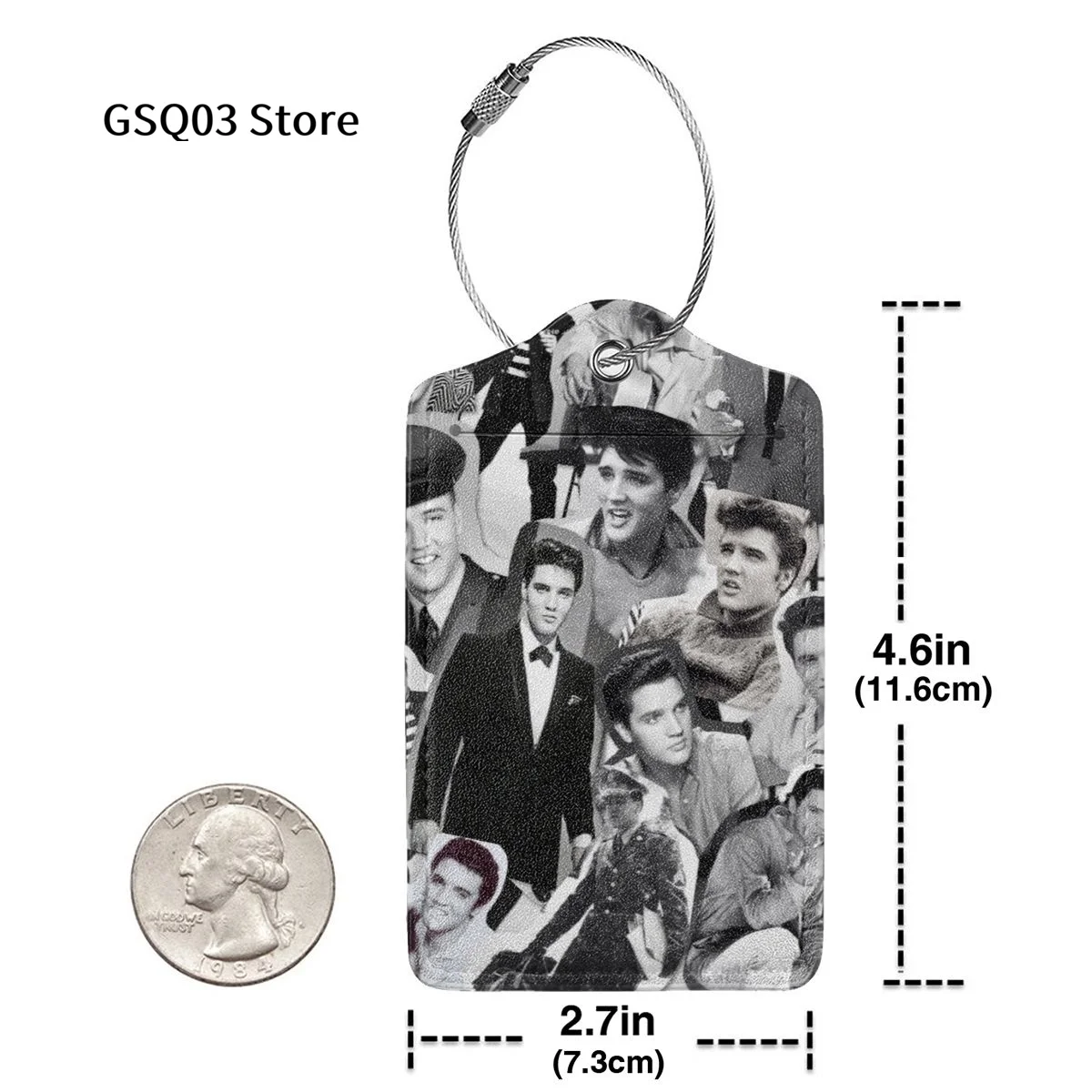 Рисунок 4 - Ярлык для багажа King Elvis Presley для чемоданов