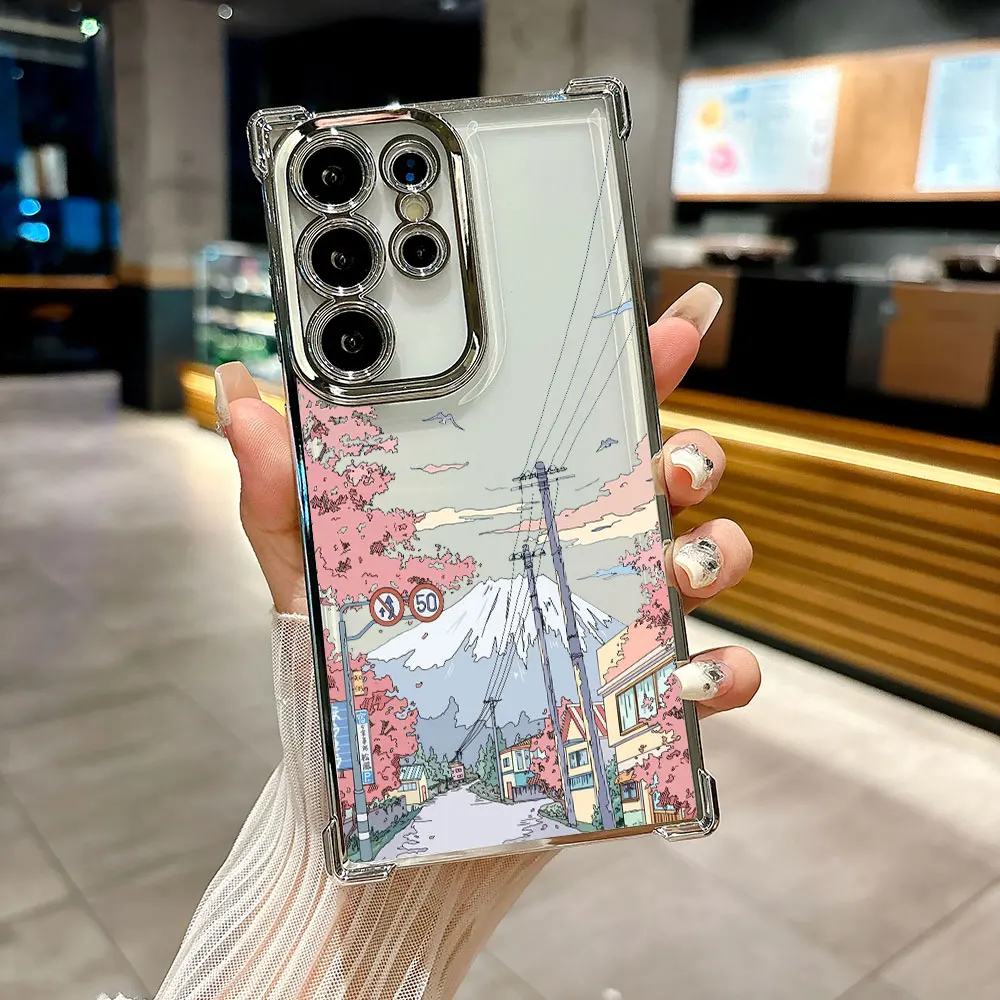 Kanagawa Great Wave Art Phone Case - Japan Anime Design Cover