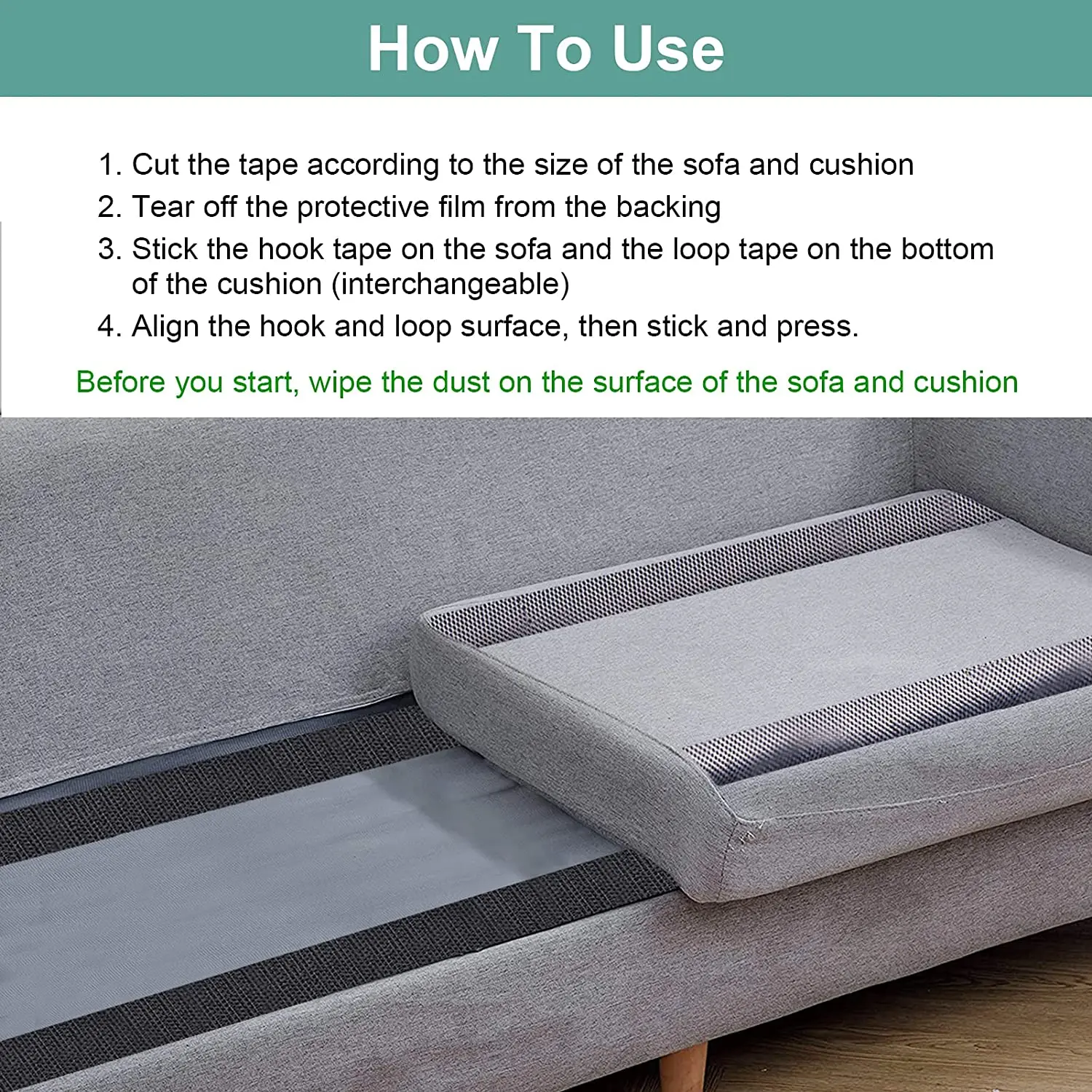 How to Keep Couch Cushions From Sliding