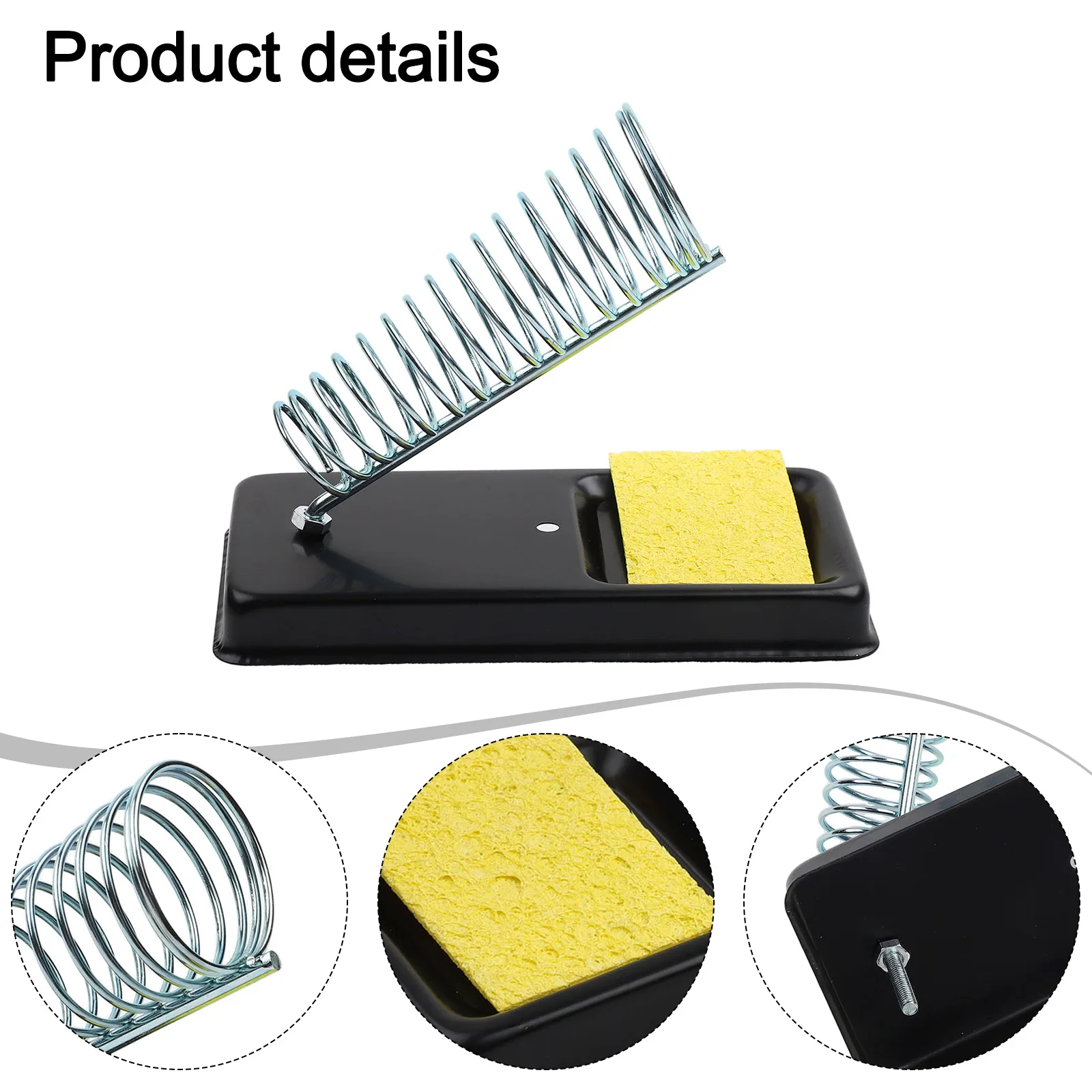 Welding Soldering Iron Stand Sponge Station Support A Type Base Desoldering Part Rack Solder Tool soldering iron stand