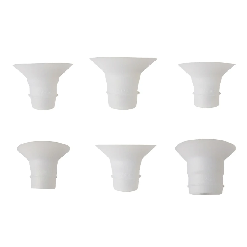 Silicone Inserts Converter 14mm 16mm 18mm 20mm 22mm 24mm breast pump accessories For Collection Cup Wearable Breast Accessories Replacement