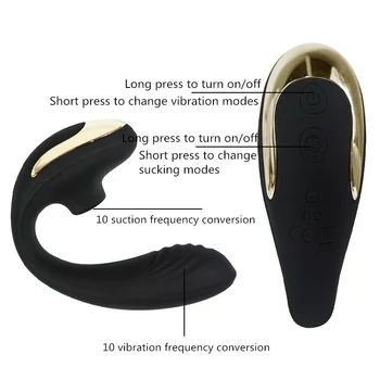 Vaginal Sucking Vibrator 10 Speeds Vibrating Oral Sex Suction Clitoris Stimulatior Female Masturbation Erotic Sex Toys for Woman 4