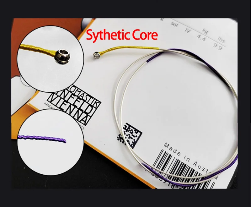 New Quality Thomastik Dominant 135B 135 Medium Violin Strings 4/4 Strings Full Set G D A E Strings