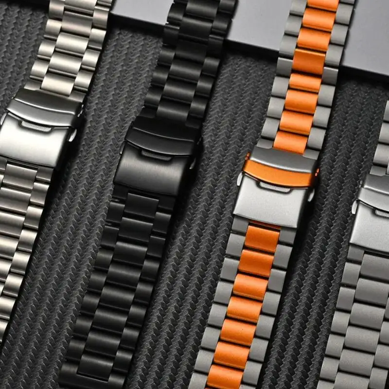 Luxury Stainless Steel Bracelet Strap