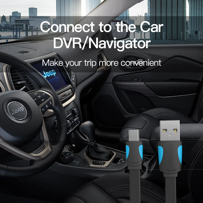 Vention 미니 USB 케이블 2A MP3 MP4 플레이어 자동차 DVR GPS 디지털 카메라 HDD 미니 USB 2.0 케이블에 대 한 빠른 데이터 충전기 케이블