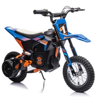 24V 7ah Kids Ride on Motorcycle,13.6MPH Fast Speed Electric Battery-Powered Off-Road Motocross with 250W Strong Motor 1