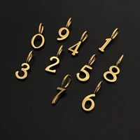 EManco – pendentifs numériques en acier inoxydable, éléments numériques de Style moderne, fabrication de colliers, Bracelets, bijoux à faire soi-même 5