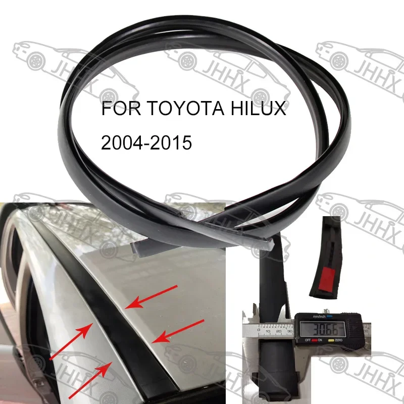 HILUX 2004-2015용 루프 워터 스트립 방수 씰링 스트립 양면 자동차 루프 액세서리