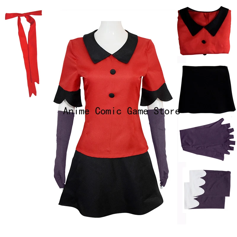 

Anime Vaggie Cosplay Costume Hotel Full Set Uniform Halloween Carnival Party Prom Unifrom for Women