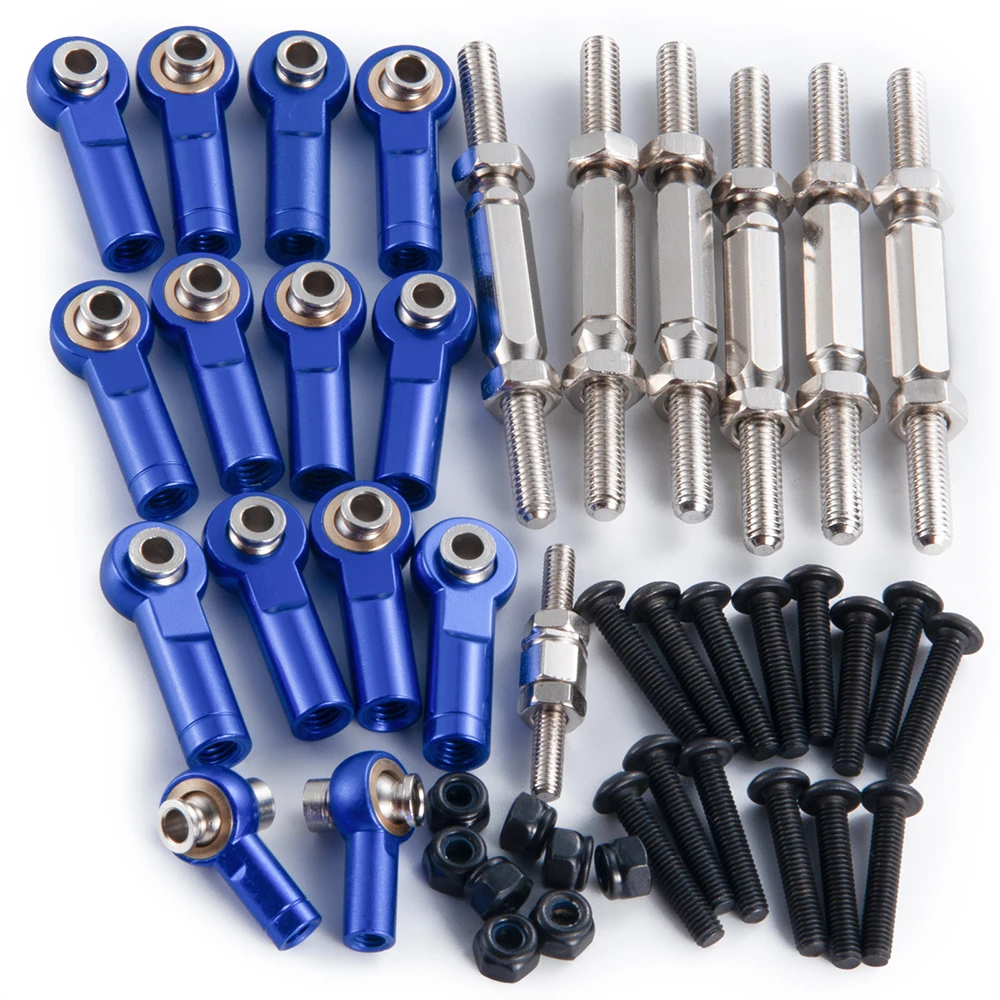 MIBIDAO RC Auto Ersatzteile Abgedichtetes Lager Lenkbecher Schwinge Stoßdämpfer CVD Getriebe Befestigungsstifte für 1/10 Slash 2WD – Detail 32