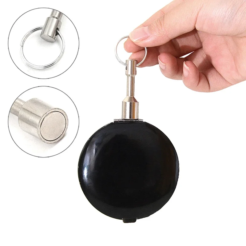 Portable Strong Magnetic Weight Pendant Magnet Metal Identifier Metal Recycling Tester Tools With Key Chain Multifunctional metal magnet keyring