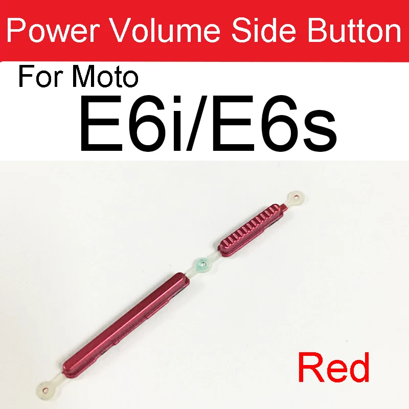 Power and Volume Button Replacement for Motorola Moto E Series