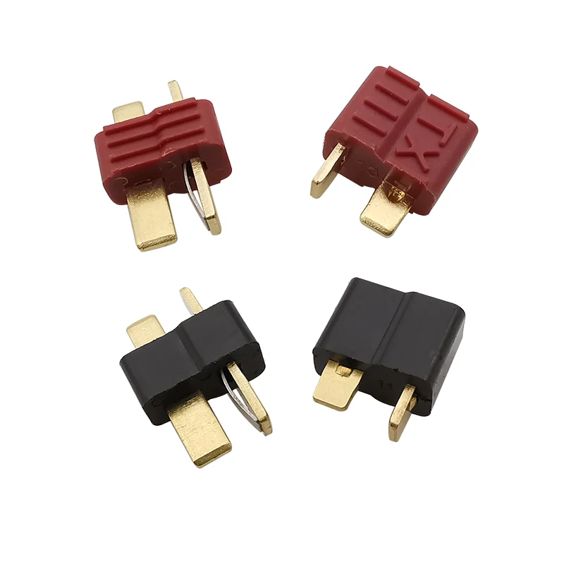 

5/10Pair T Plug Male Female Connector For RC LiPo Battery RC Quadcopter Motor Toys DIY Parts Red / Black