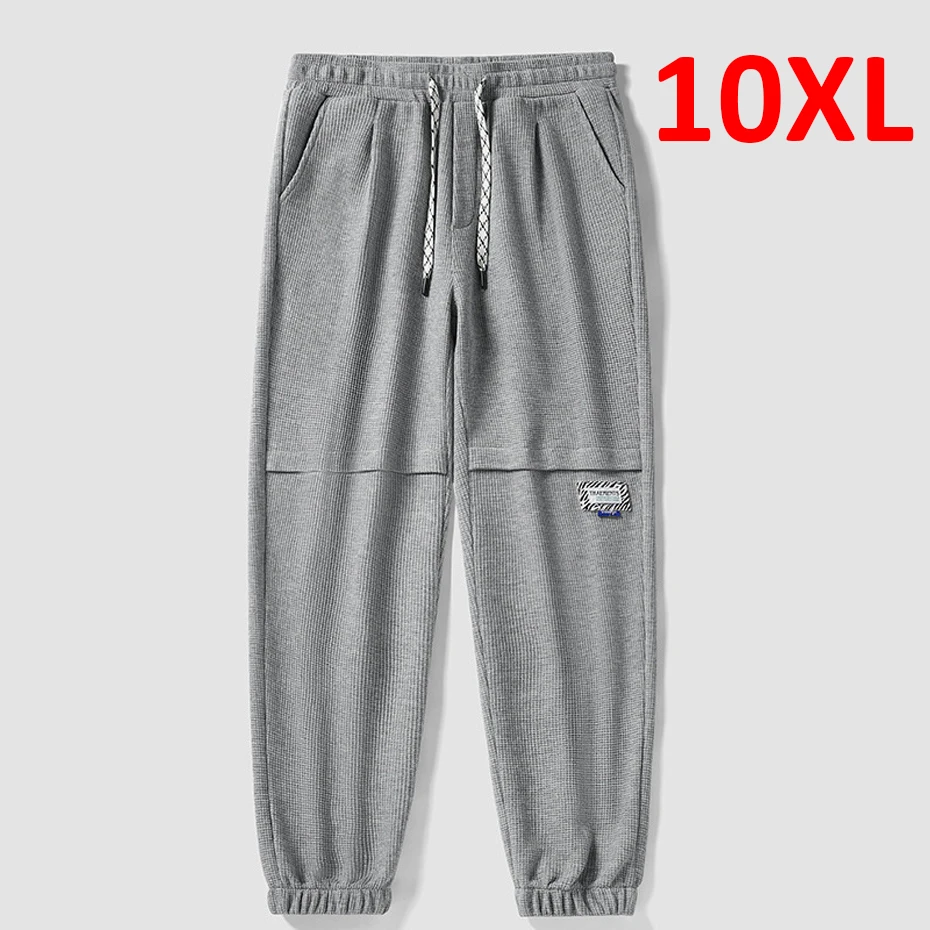 

10XL 9XL Plus Size Pants Men Jogger Sweatpants Male Stretch Pants Fashion Casual Trousers Big Size 10XL 8XL