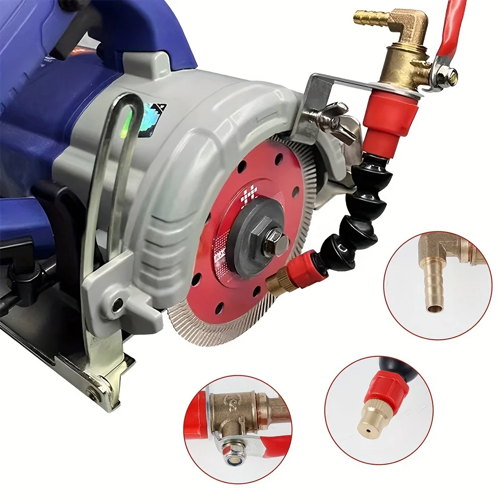 Water Sprayer System Nozzle Dust-proof For Marble