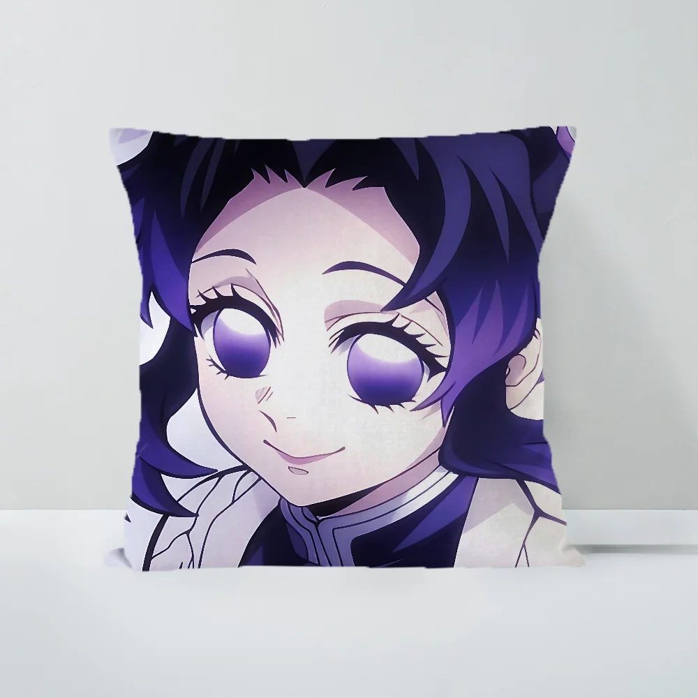 Kochou Shinobu - Funda De Almohada Corporal De 41.3 X 15.7 In (41.3 X 15.7 Pulgadas), Piel De Durazno De Doble Cara, Funda De Almohada De Anime Japonés, Decoración Del Hogar