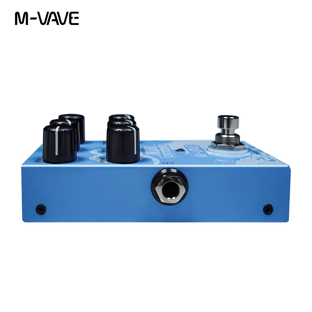 Electric Guitar Reverb Effects Pedal M-VAVE MINI-UNIVERSE Electric Guitar Reverb Effects Pedal 9 Reverb Effects Room/Shimmer/Lofi/Spring Reveb