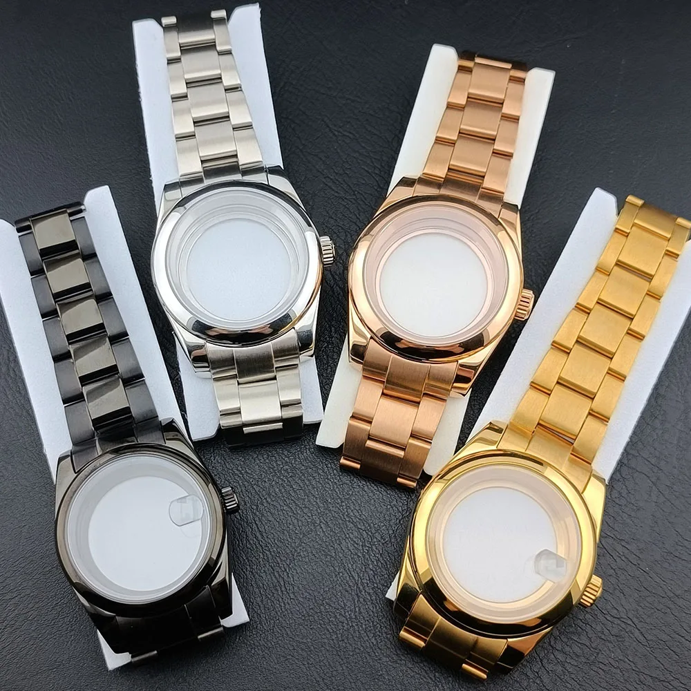 Stainless Steel Sapphire Glass Watch Case with 20mm Strap
