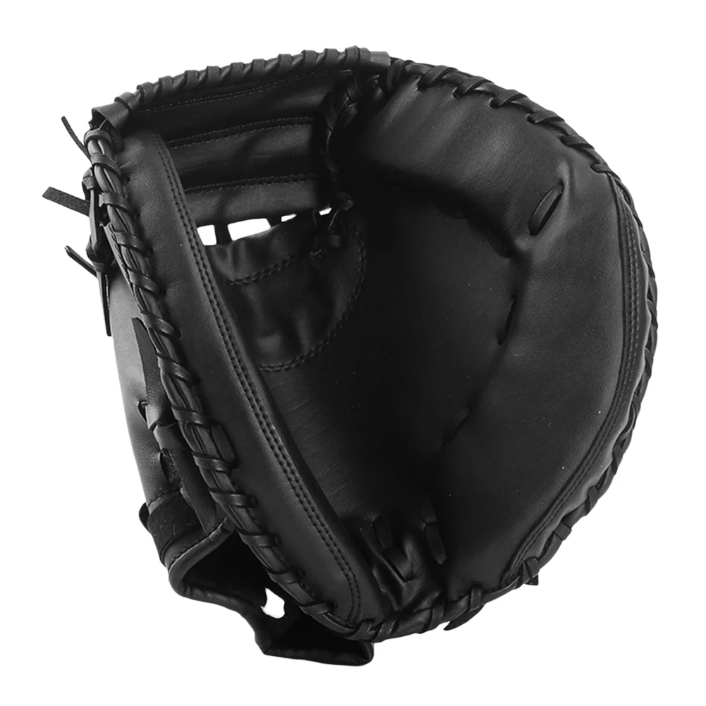 Baseball Mitt Wear-resistant Baseball Fielding Glove Softball Catcher PU Leather Catcher Mitt for Youth Adults Practice
