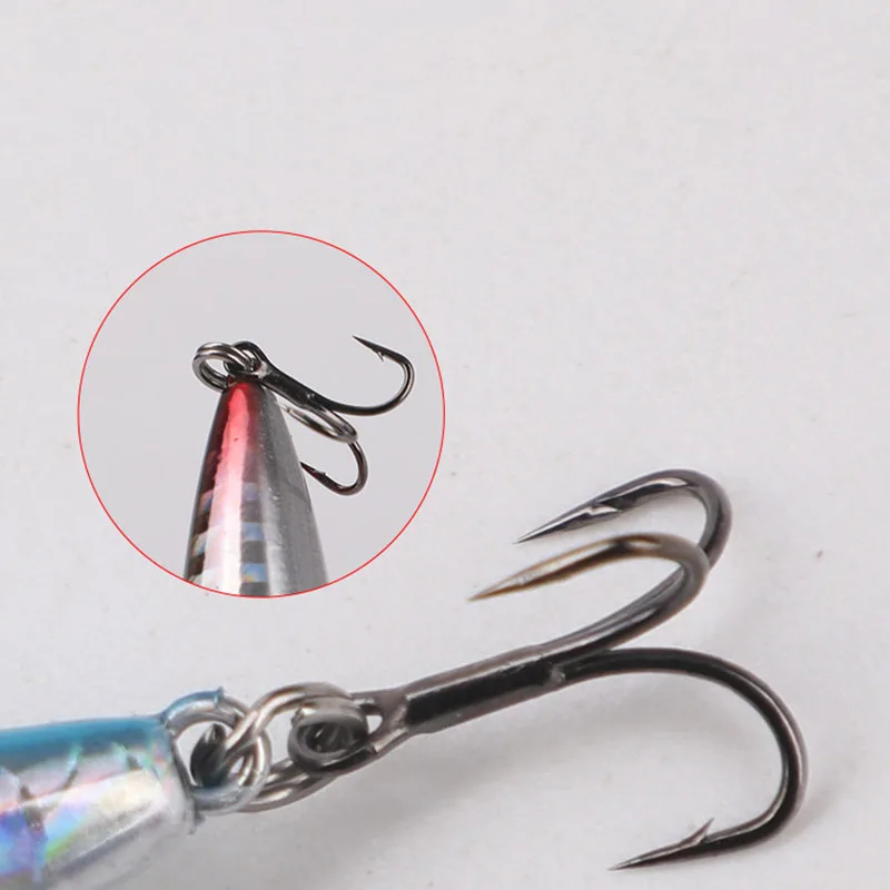 OUTKIT 5 cm 2,8 g schwimmender Bleistift-Angelköder oben Wasserhunde Hartköder Köder Wobbler Künstlicher harter Köder Angelgerät Pesca – Detail 7