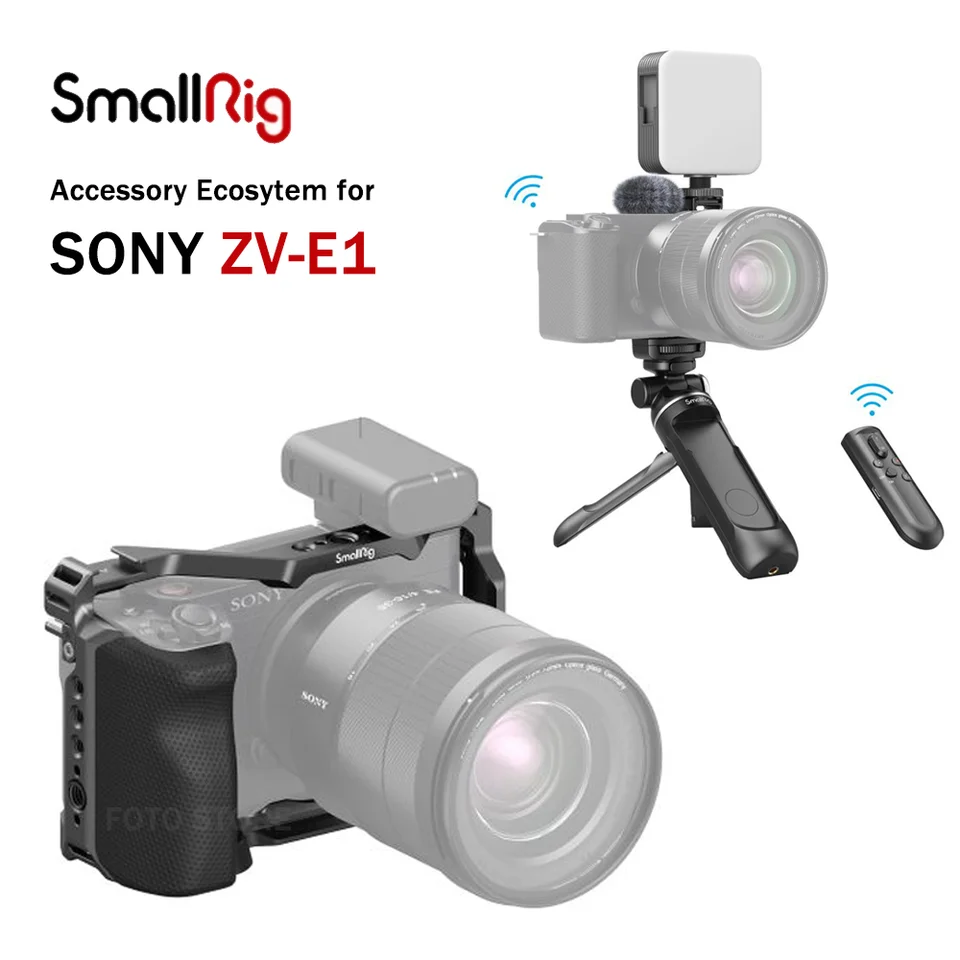 Smallrigカメラケージキット,コールドシューシステム付きデバイス1/4