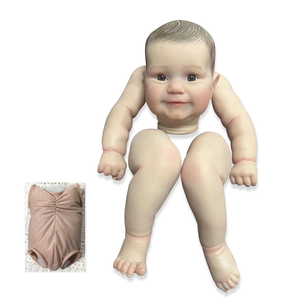 Npk, kit de boneca reborn para bebês de 2 tamanhos, 20/24