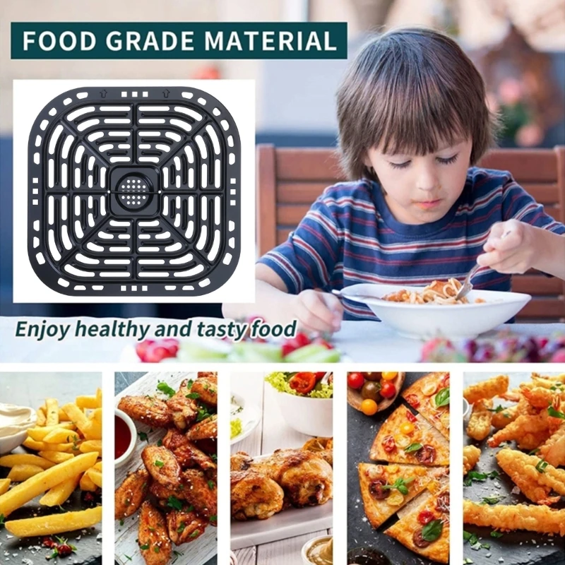 Piastra Grill Per Friggitrice Ad Aria Instant Pot - Acciaio Inox 304, Per Carni E Grigliate