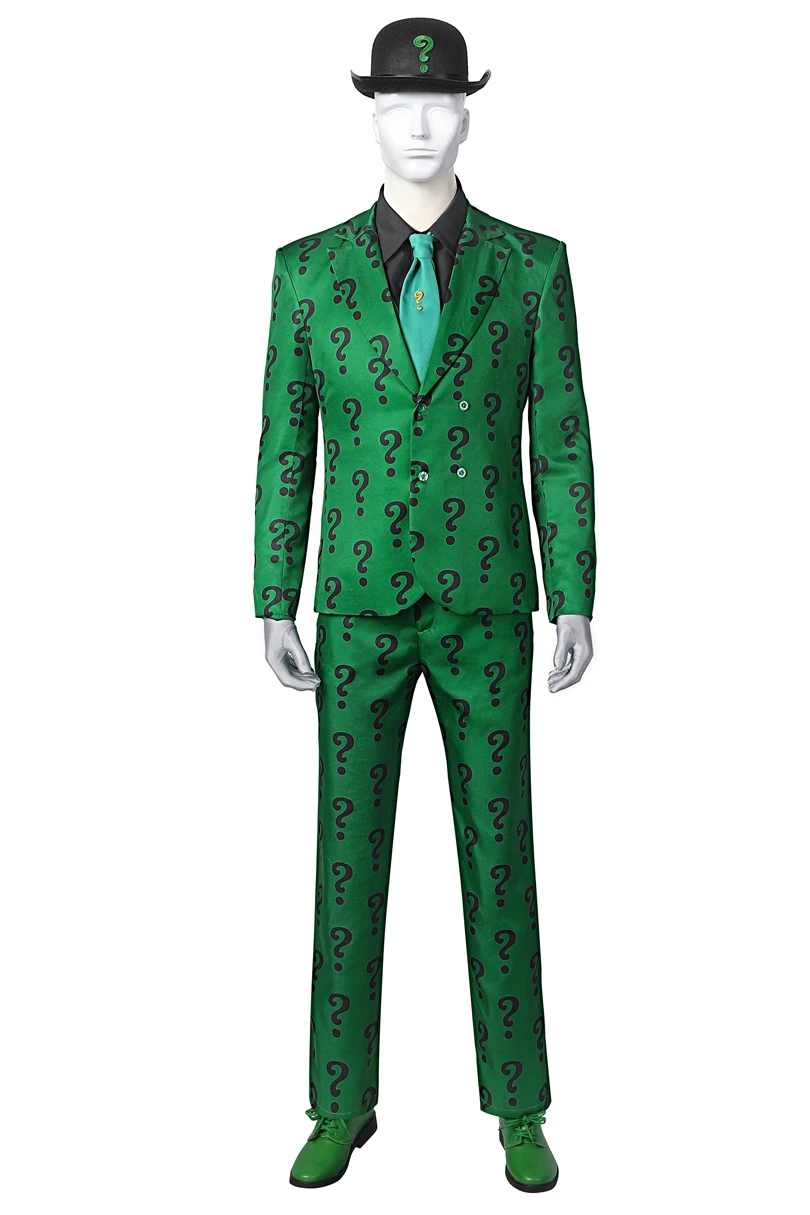 The Bat Riddler 1966 Kostum Cosplay 