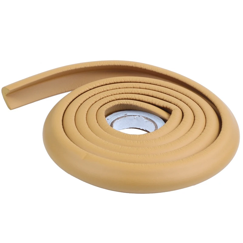 T84C-2 PCS 2M Children Protection Table Guard Strip Baby Safety Products Glass Edge Furniture Horror Crash Bar Corner Foam Bumpe