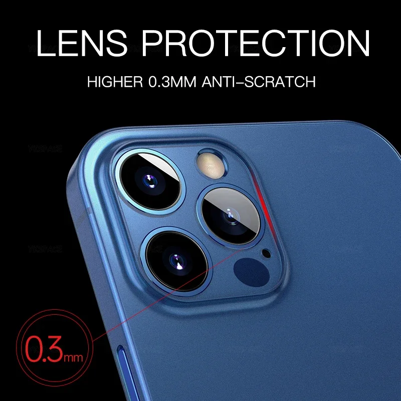 Ultra Thin 0.2mm Matte Translucent Frosted Phone Case