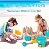 Children Sand Toys 18PCS Summer Beach Game Sand Bucket Shovel Silicone Sandbox Outdoor Water Fun Beach Toys kid gifts 3