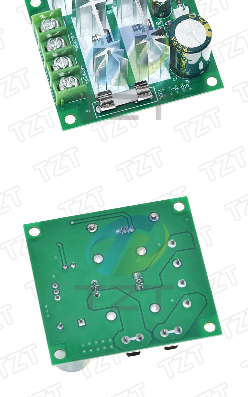 1/3 Stück DC 6V-90V 15A DC-Motorgeschwindigkeitsregler Stufenlose Geschwindigkeitsregulierung Pulsbreitenmodulation PWM DC 12V 24V 36V 48V 1000W – Detail 7