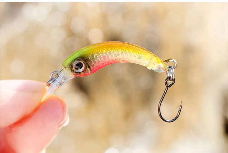 LETOYO 40mm Dying Fishing Lure Trout Mini Crankbait Micro Minnow Crank Floating Artificial Hard Baits Freshwater Fishing Tackle LETOYO 40mm Dying Fishing Lure Trout Mini Crankbait Micro Minnow Crank Floating Artificial Hard Baits Freshwater Fishing Tackle