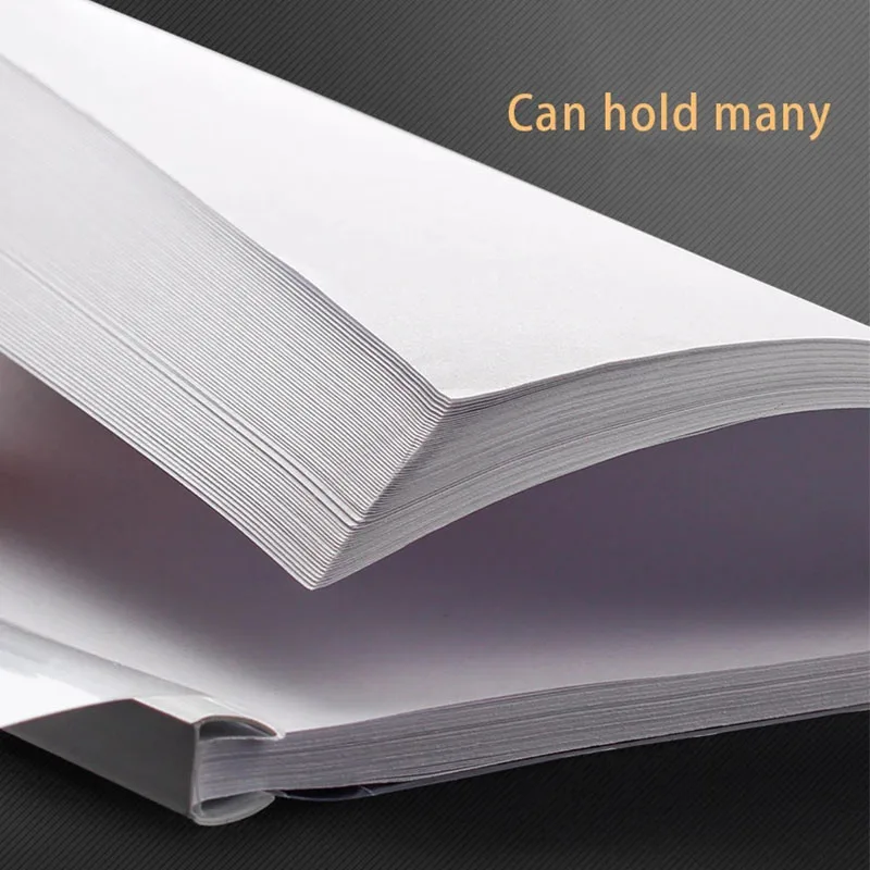 A4 투명 폴더 시험지 및 문서 로드 클램프 파일 폴더, 비즈니스 사무용품, 세트당 10 개