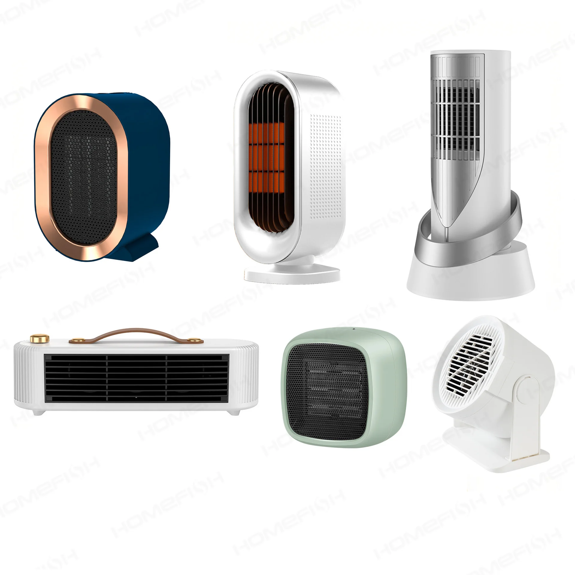 Electric Heater High Power Output Fast Heating Desktop