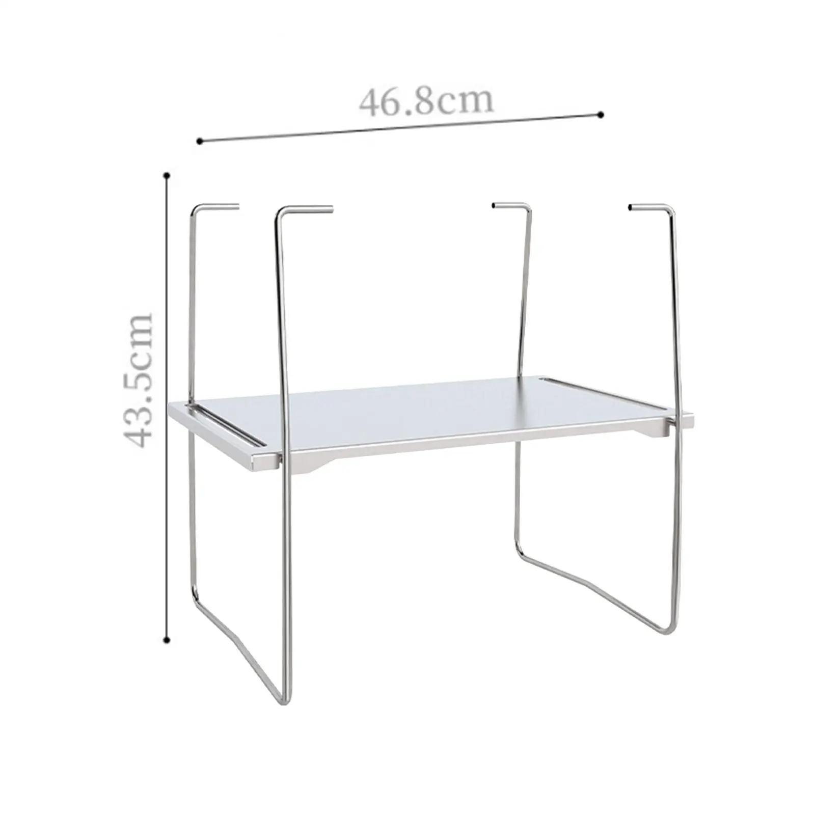 Single Unit Frame Stove Table Sturdy Outdoor Folding Cooking Rack for Family Reunions Backpacking Fishing Courtyard Trekking